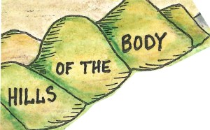 hills of body